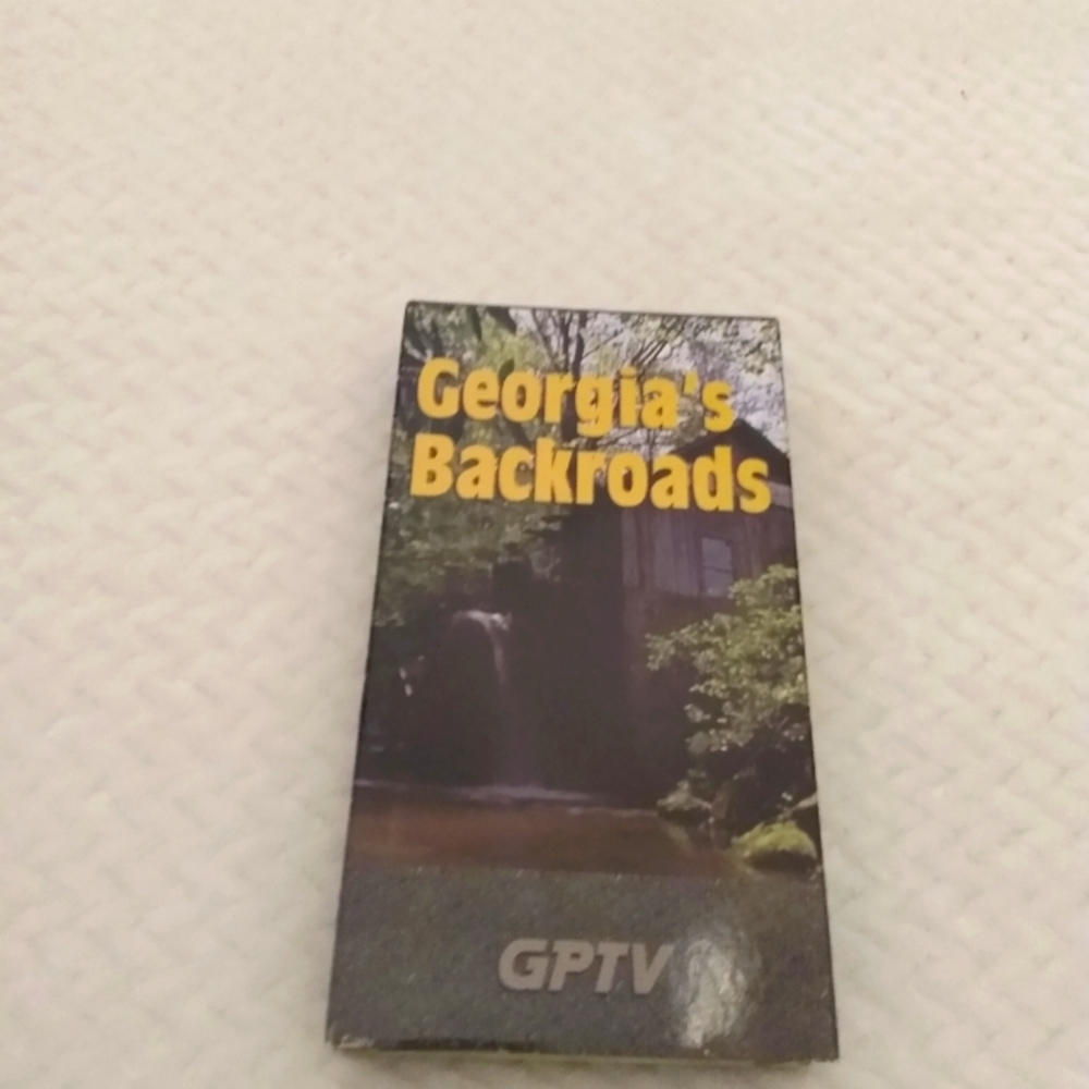 Georgia's Backroads presented By GPTV VHS Tape